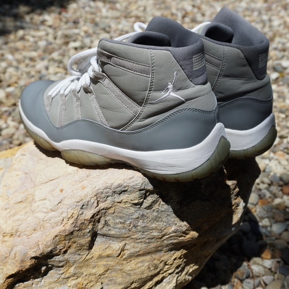 Nike Air Jordan 11 Retro Cool Grey USED Size 12 - Picture 4 of 8